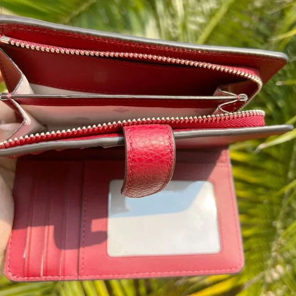 Kate Spade Medium Compact Bifold Wallet Leather - Picture 3 of 5